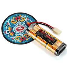 Carica l'immagine nel visualizzatore di Gallery, BAKTH Batteria da 7.2 V 4500 mAh NiMH RC Racing Pack con Tamiya Plug per...