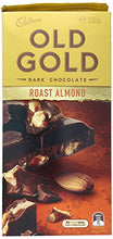 Carica l'immagine nel visualizzatore di Gallery, Cadbury Old Gold Roast Almond Dark Chocolate Bar