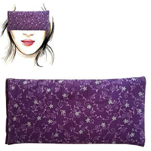 Carica l'immagine nel visualizzatore di Gallery, Cuscino per occhi "Asanas" | Semi di lavanda e riso | Yoga, Meditazione,... - Ilgrandebazar