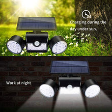Carica l'immagine nel visualizzatore di Gallery, Luce Solare LED Esterno, GIANTARM Lampade Solari da Esterno con 1 pack - Ilgrandebazar