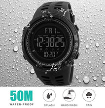 Carica l'immagine nel visualizzatore di Gallery, Orologi da polso uomo - 50M impermeabili digitale sportivi da...