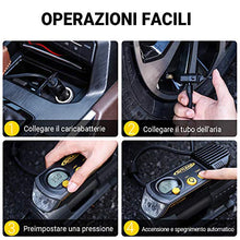 Carica l'immagine nel visualizzatore di Gallery, AUTLEAD C2 Compressore Portatile per Auto, 40L/Min 12V d'Aria... - Ilgrandebazar