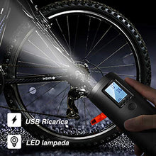 Carica l'immagine nel visualizzatore di Gallery, Vastar Compressore Portatile, Aria con LCD Display, Banca di Nero - Ilgrandebazar