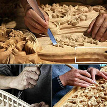 Carica l'immagine nel visualizzatore di Gallery, TIMESETL 12 scalpelli per Legno + 2 Lime + 4 Pezzi di Olio Pietra,... - Ilgrandebazar
