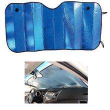 Carica l'immagine nel visualizzatore di Gallery, PARASOLE PER PARABREZZA PROTEZIONE CRUSCOTTO STRUMENTI RIFLETTENTE AUTO...