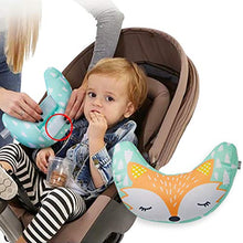 Carica l'immagine nel visualizzatore di Gallery, Brunoko Protezione sedile auto bambini + Poggiatesta Cuscino verde