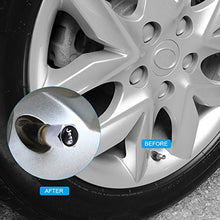 Carica l'immagine nel visualizzatore di Gallery, TK-KLZ 4 Pezzi per Jeep Skull Logo Moto Auto valvola Stelo Tappi per...