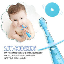 Carica l'immagine nel visualizzatore di Gallery, Spazzolini Neonati/Bambini, Eccomum Oral Care Set Igiene Spazzolino Silicone... - Ilgrandebazar