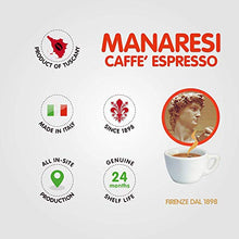 Carica l'immagine nel visualizzatore di Gallery, Il Caffè Manaresi Macinato Sottovuoto Per Espresso, 250 gr
