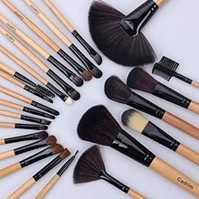 Carica l'immagine nel visualizzatore di Gallery, Pennelli Make Up,Cadrim 24 pezzi Set di pennelli professionali per Madera