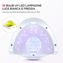 Carica l'immagine nel visualizzatore di Gallery, ABOX Lampada LED Unghie 72W 36pcs Luce UV per Gel Modello 1 - Ilgrandebazar