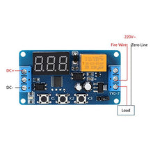 Carica l'immagine nel visualizzatore di Gallery, Kkmoon digitale display a LED domotica delay timer di controllo relè...
