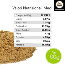 Carica l'immagine nel visualizzatore di Gallery, CiboCrudo Farina di Carrube Bio Cruda, Raw Organic - 500gr - 500 g