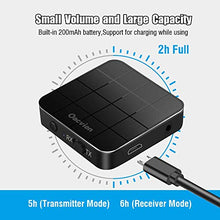 Carica l'immagine nel visualizzatore di Gallery, Trasmettitore Ricevitore Bluetooth 5.0, 2 in 1 Adattatore mini RCA...