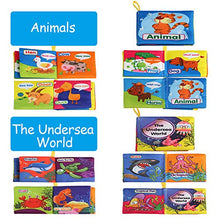 Carica l'immagine nel visualizzatore di Gallery, BelleStyle Libro Stoffa, Set Neonato, Quiet Book, Tattile per Bambini,... - Ilgrandebazar