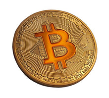 Carica l'immagine nel visualizzatore di Gallery, Rare Bitcoin Gold Plated Coin collectable &amp; Commemorative Beautiful Gift - Ilgrandebazar