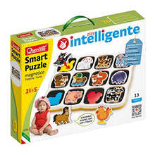 Carica l'immagine nel visualizzatore di Gallery, Quercetti- Smart Puzzle Gioco Magnetico con Animali, Multicolore, Multicolore - Ilgrandebazar