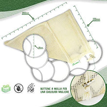 Carica l'immagine nel visualizzatore di Gallery, Dischetti Struccanti Lavabili in Bambù | Pulizia Scrub Viso | Dischetti... - Ilgrandebazar