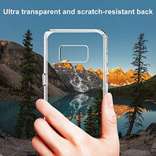 Carica l'immagine nel visualizzatore di Gallery, DOSMUNG Custodia per Samsung Galaxy S8,Trasparente S8