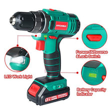 Carica l'immagine nel visualizzatore di Gallery, Trapano Avvitatore Batteria 12V, HYCHIKA a 30N .m Mas,... - Ilgrandebazar