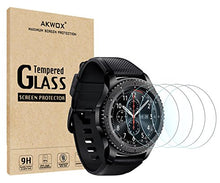Carica l'immagine nel visualizzatore di Gallery, AKWOX [4 Pezzi] Pellicola Vetro Temperato Gear S3 Frontier &amp; Classic... - Ilgrandebazar
