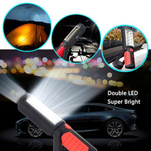 Carica l'immagine nel visualizzatore di Gallery, LIVEHITOP Magnetico Torcia Lampade di Ispezione, Ricaricabile COB + LED Luce... - Ilgrandebazar