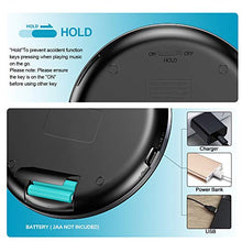Carica l'immagine nel visualizzatore di Gallery, Lettore CD Portatile Gueray Walkman con cuffie Audio Digitale Lossless Nero