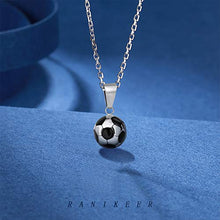 Carica l'immagine nel visualizzatore di Gallery, Ranikeer Collana da Donna Uomo con Pendenti Calcio, Regalo per Compleanno... - Ilgrandebazar
