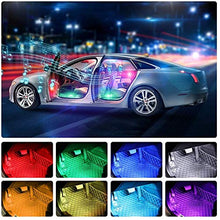 Carica l'immagine nel visualizzatore di Gallery, bedee Led Auto Interni Kit,Striscia Neon Interni,RGB SMD 72 LED...