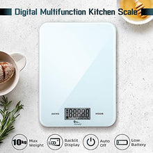 Carica l'immagine nel visualizzatore di Gallery, Bilancia da Cucina, 10Kg/1g Elettronica Digitale Alta Precisione...