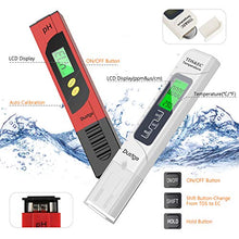 Carica l'immagine nel visualizzatore di Gallery, Dustgo Tester PH/TDS&amp;EC 4 in 1 Set Misuratore Digitale della qualità... - Ilgrandebazar