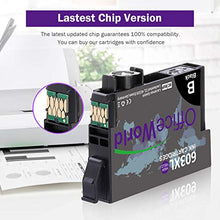 Carica l'immagine nel visualizzatore di Gallery, OFFICEWORLD 603XL (4 Nero) Cartucce d'inchiostro Sostituzione per 4 Nero