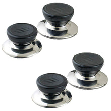 Carica l'immagine nel visualizzatore di Gallery, Set di 4 manopole 4 cm / 1.57 inch; 6 / 2.36 3 / 1.18 in, Nero - Ilgrandebazar