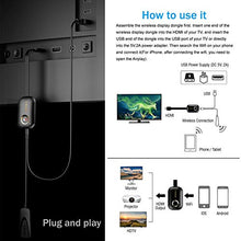 Carica l'immagine nel visualizzatore di Gallery, WiFi Display Dongle, 4K HDMI TV Wireless Receiver, Supporto S