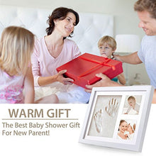 Carica l'immagine nel visualizzatore di Gallery, BraceTek Cornice Bambini Impronte Argilla, Kit Neonato per dei... - Ilgrandebazar