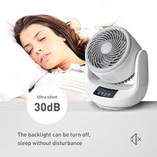 Carica l'immagine nel visualizzatore di Gallery, MIAOKE Ventilatore da Tavolo Turbo, Ventola Scrivania Silenziosa,...
