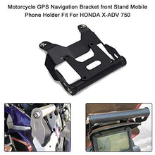 Carica l'immagine nel visualizzatore di Gallery, KKmoon Staffa di Navigazione GPS per Motocicli, Supporto Anteriore GPS...