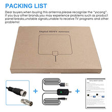 Carica l'immagine nel visualizzatore di Gallery, Antenna TV digitale per interni HDTV con amplificatore regolabile SET-01