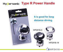 Carica l'immagine nel visualizzatore di Gallery, Pomello per volanti Hypersonic nero veicolo auto Power Handle spinner - Ilgrandebazar