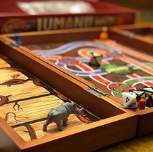 Carica l'immagine nel visualizzatore di Gallery, Jumanji Deluxe in Legno, il Classico Gioco Vintage Anni '90