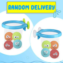 Carica l'immagine nel visualizzatore di Gallery, Bagno Giocattolo Galleggiante Organizer Giochi Canestro da Basket con 4... - Ilgrandebazar