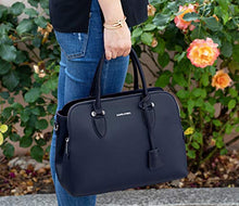 Carica l'immagine nel visualizzatore di Gallery, David Jones - Borsa a Mano Bugatti Elegante Donna - a Blu Scuro