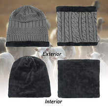 Carica l'immagine nel visualizzatore di Gallery, Petrunup Cappello 1- Il Set Di 2 Pezzi Grigio (Cappello + Scaldacollo) - Ilgrandebazar