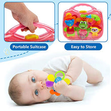 Carica l'immagine nel visualizzatore di Gallery, HERSITY Sonagli per Bambini Giocattoli Set Massaggiagengive Neonato Giochi...