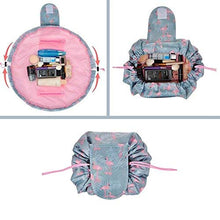 Carica l'immagine nel visualizzatore di Gallery, Supstar Multifunzione Beauty Case da Viaggio, Travel Bag Gray Flamingo - Ilgrandebazar