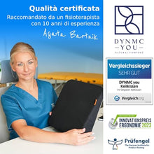 Carica l'immagine nel visualizzatore di Gallery, Cuscino Cuneo - Cuscino per Sedile Auto – Cuscino per Sedia Ufficio – Cuscino Auto sedile e Ufficio Antiscivolo - Auto Cuscini Perfetto per Sedie da Ufficio o per l'Auto (Nero/33.5 x 37 x 2-7.2 cm)