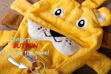Carica l'immagine nel visualizzatore di Gallery, alenyk Asciugamano Accappatoio Leoncino Per Bambini da Bagno 100% Cotone... - Ilgrandebazar
