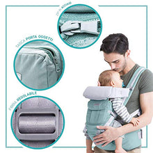 Carica l'immagine nel visualizzatore di Gallery, Marsupio Neonati PetitBèbè | Porta Bambino Ergonomico 4 in 1 |... - Ilgrandebazar