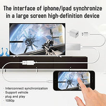 Carica l'immagine nel visualizzatore di Gallery, Mirroring al cavo HDMI per Phone Smartphone Pad e Lightning+USB hd