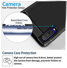 Carica l'immagine nel visualizzatore di Gallery, Ferilinso Cover per Xiaomi Mi 9 Lite, Custodia Protettiva Antiurto Nero